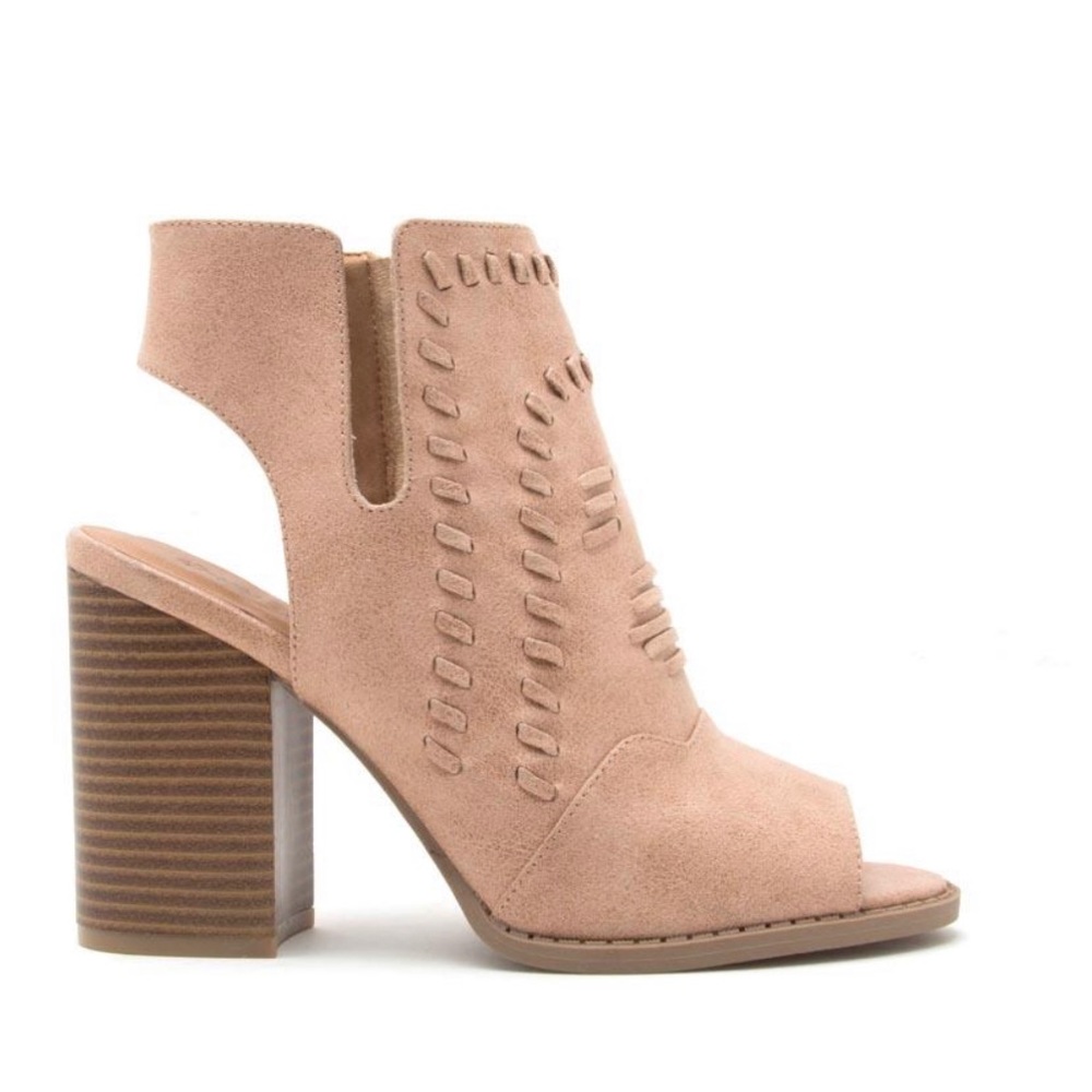 Qupid Peep Toe Sandals